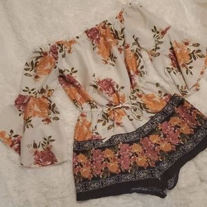 Floral Romper